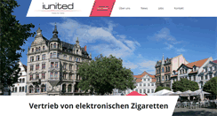 Desktop Screenshot of iunited.de